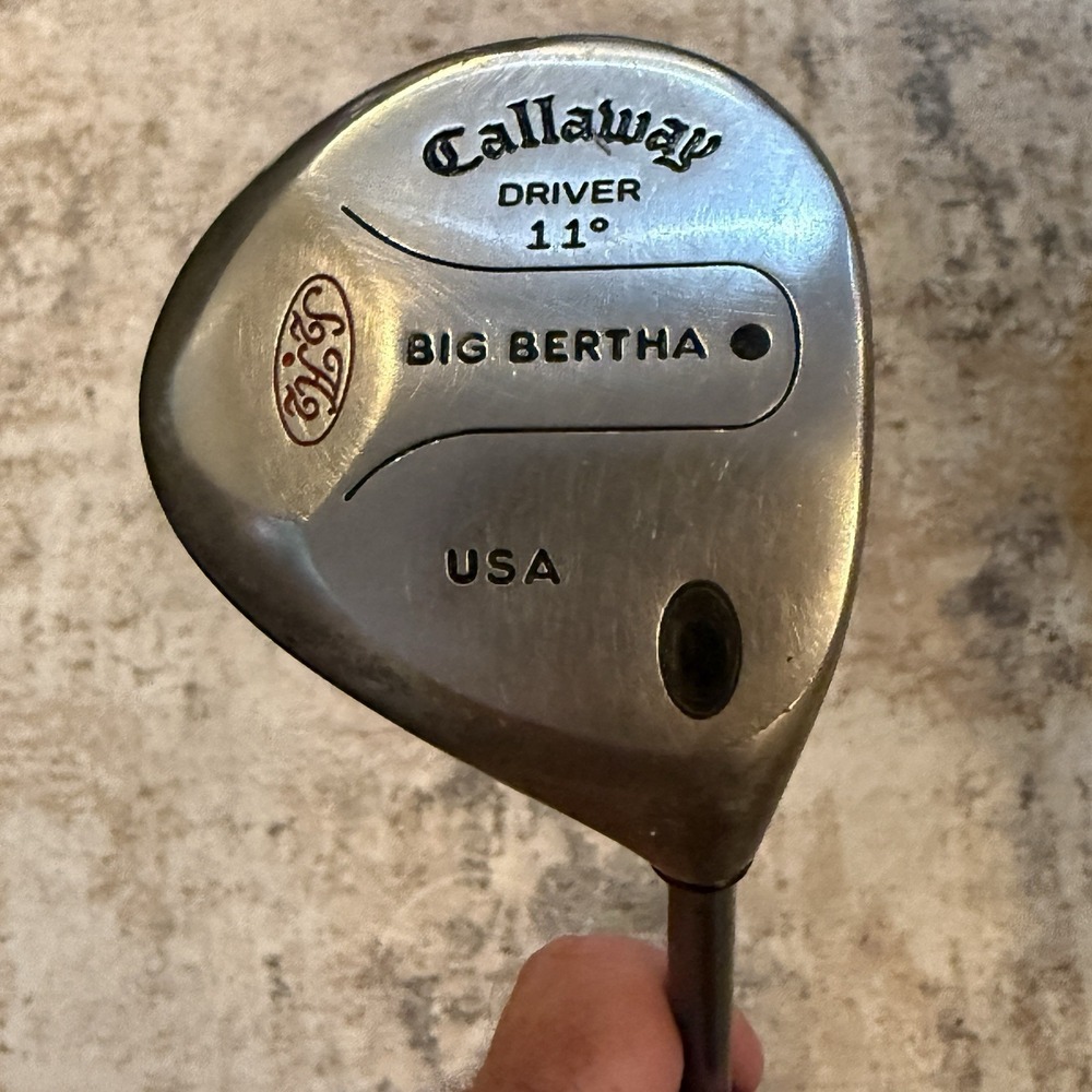 Callaway Big Bertha Driver 11° RCH Shaft RH USA Made
